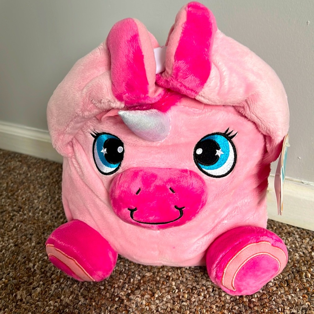 Kids Super Soft Pink Yumicorn Lunch Pets!